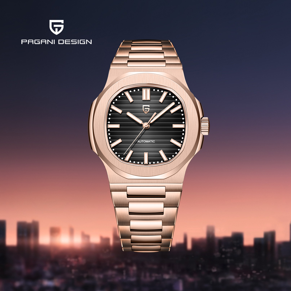 Seiko Watch Presage - Relojes PAGANI DESIGN de oro rosa