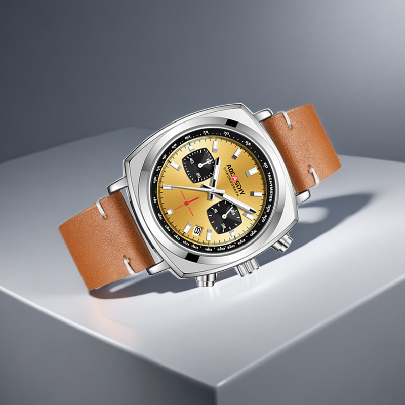 Relojes Cuadrados Nuevos 2026  - Suede Strap Watch reseña y precio