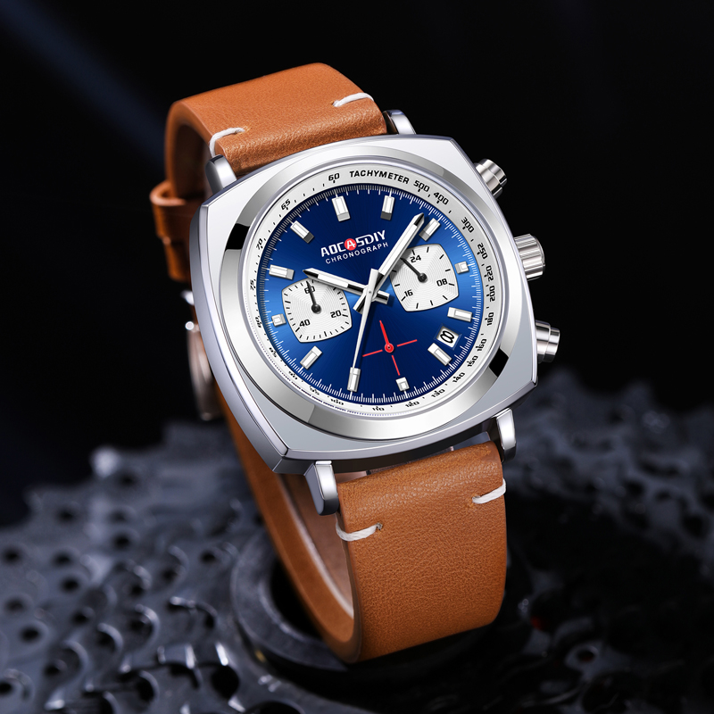Relojes Cuadrados Nuevos 2026  - Suede Strap Watch reseña y precio