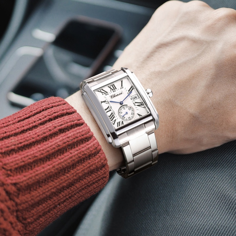 Relojes de Cuarzo CHENXI 8216, - Cartier Watch Tank reseña y precio