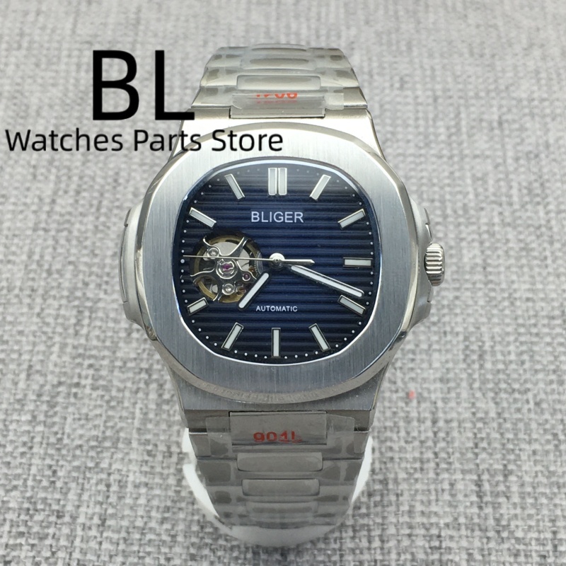 BLIGER 40MM cuadrado oro rosa  - Patek Philippe Watch Nautilus reseña y precio